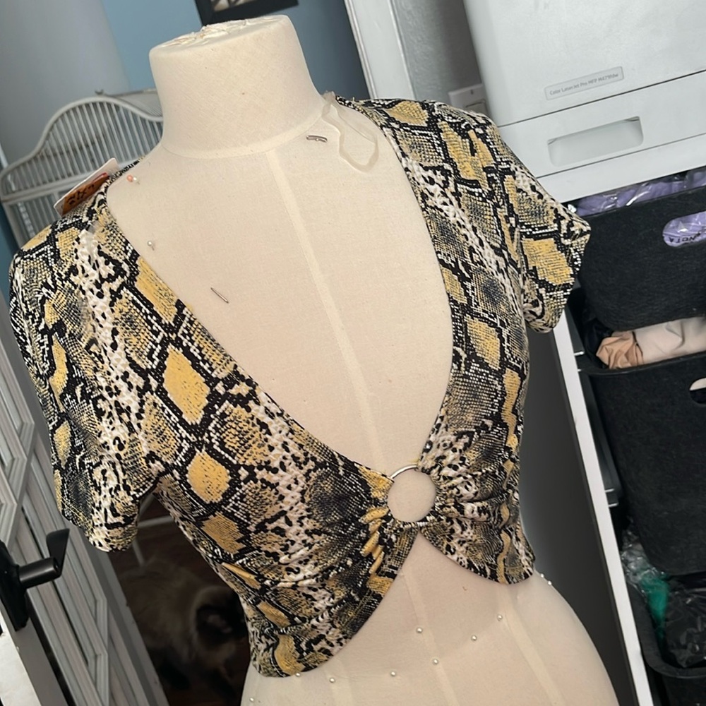 Leopard Top